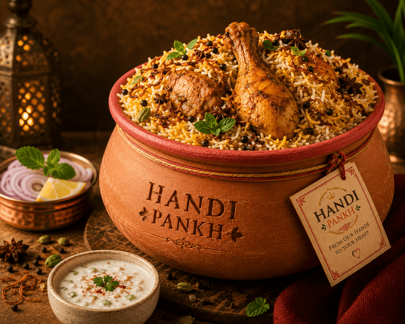 Chicken Hyderabadi Biryani
