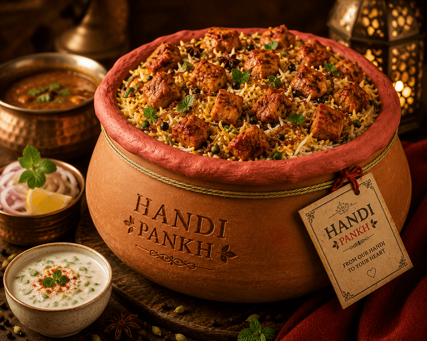 Chicken Hyderabadi Biryani (Boneless)