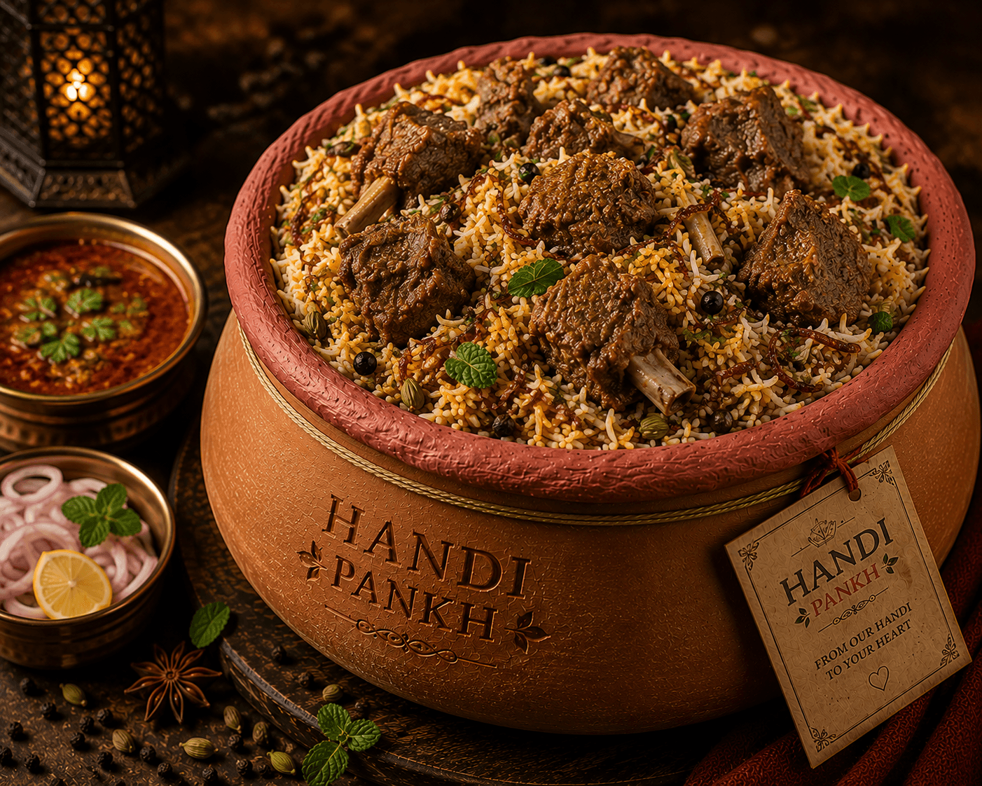 Mutton Hyderabadi Biryani