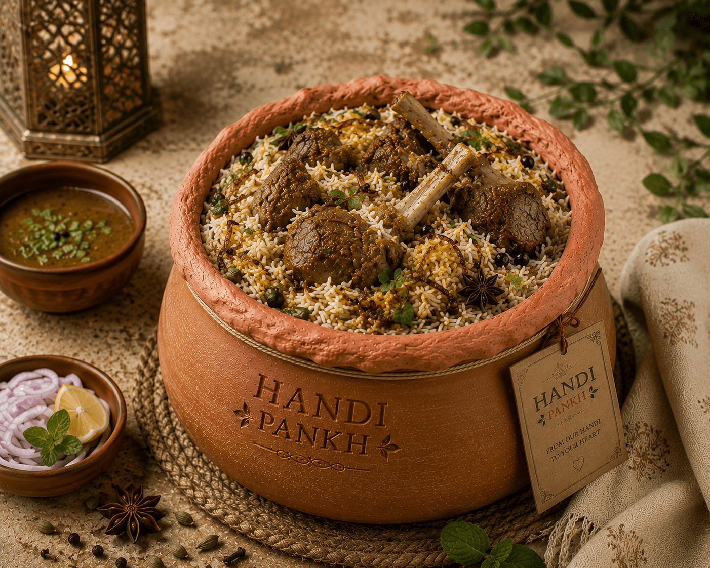 Mutton Lucknowi Biryani