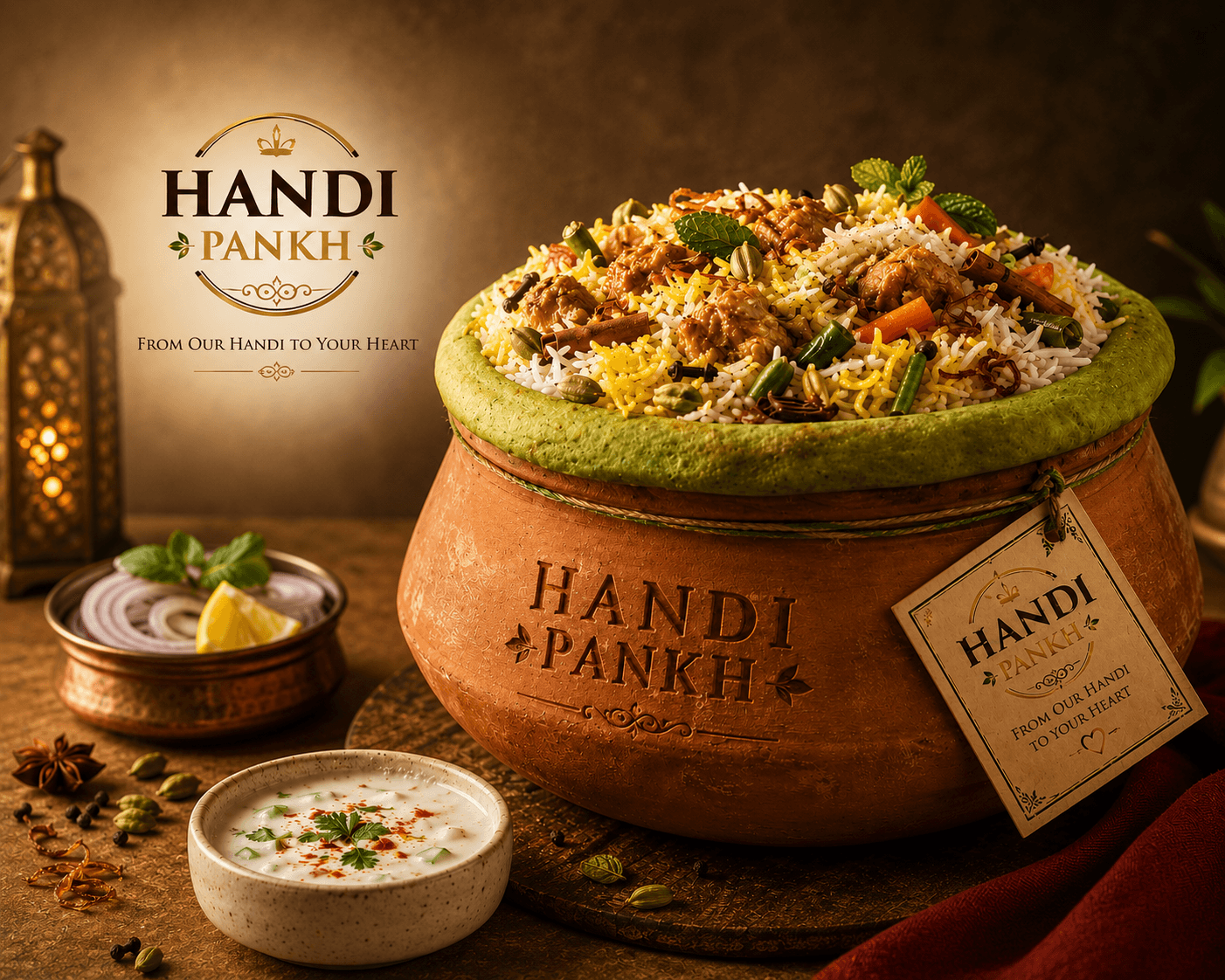 Veg Hyderabadi Biryani
